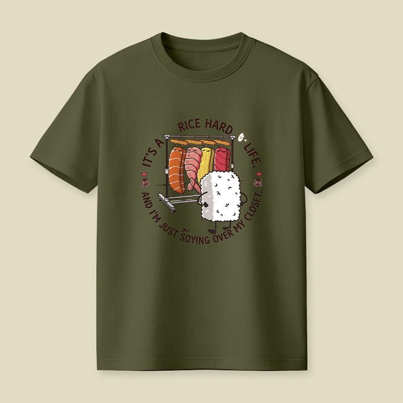 Rice Hard Life Playful T-Shirt