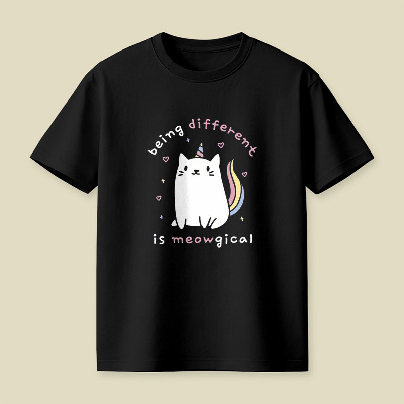 Being Different is Meowgical Playful T-Shirt