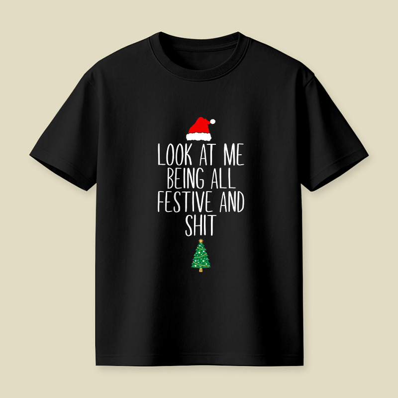 Silly Festive Attitude Playful T-Shirt