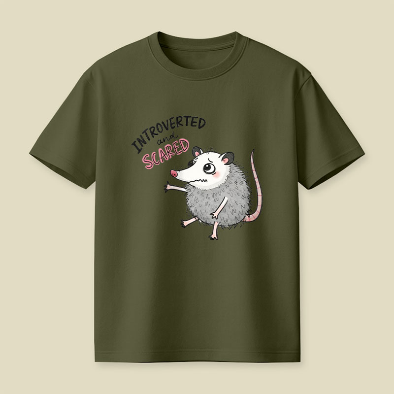 Introverted And Scared Playful T-Shirt