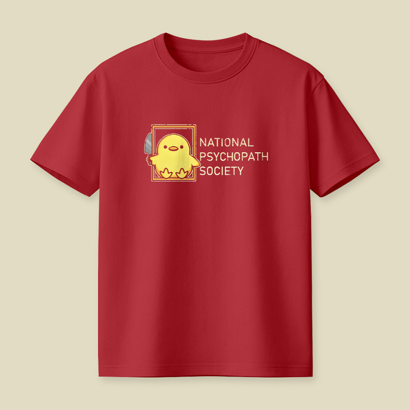 Duck Psychopath Society Playful T-Shirt