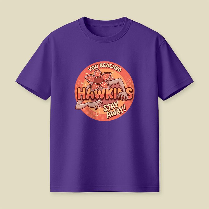 Stay Away from Hawkins Playful T-Shirt