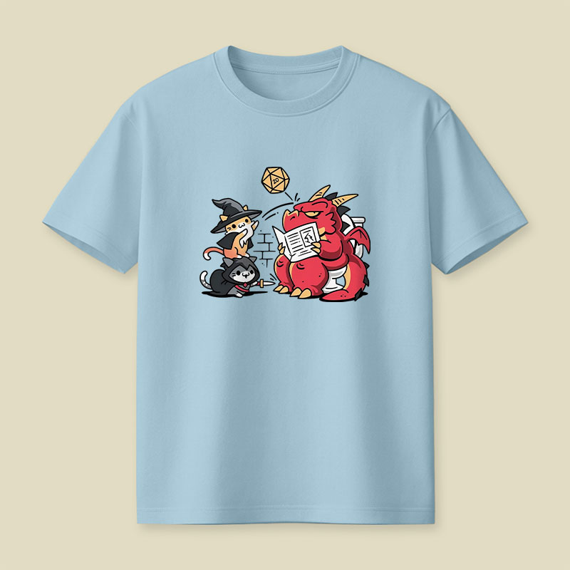 Toilet Dice Roll Playful T-Shirt