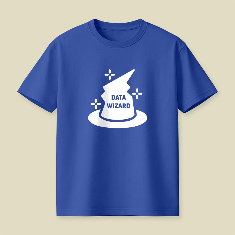 Data Wizard Playful T-Shirt