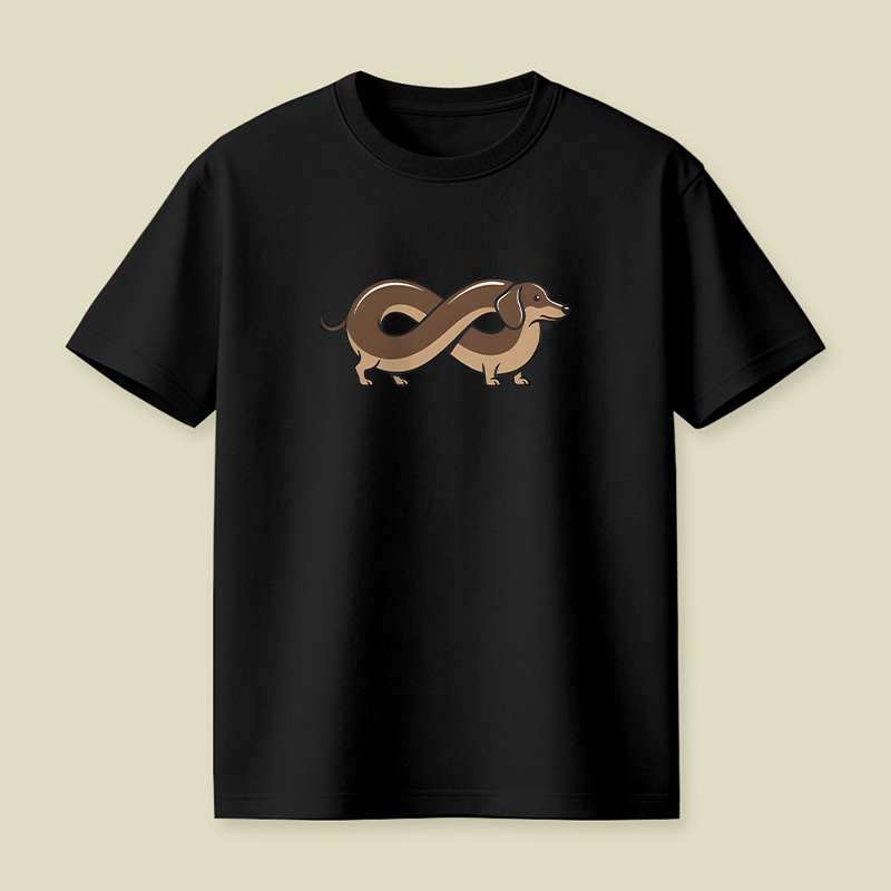 Infinity Dachshund Playful T-Shirt