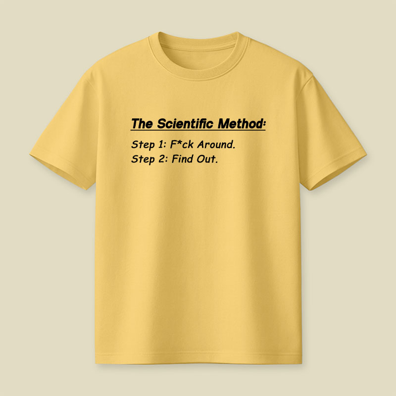 The Scientific Method Playful T-Shirt