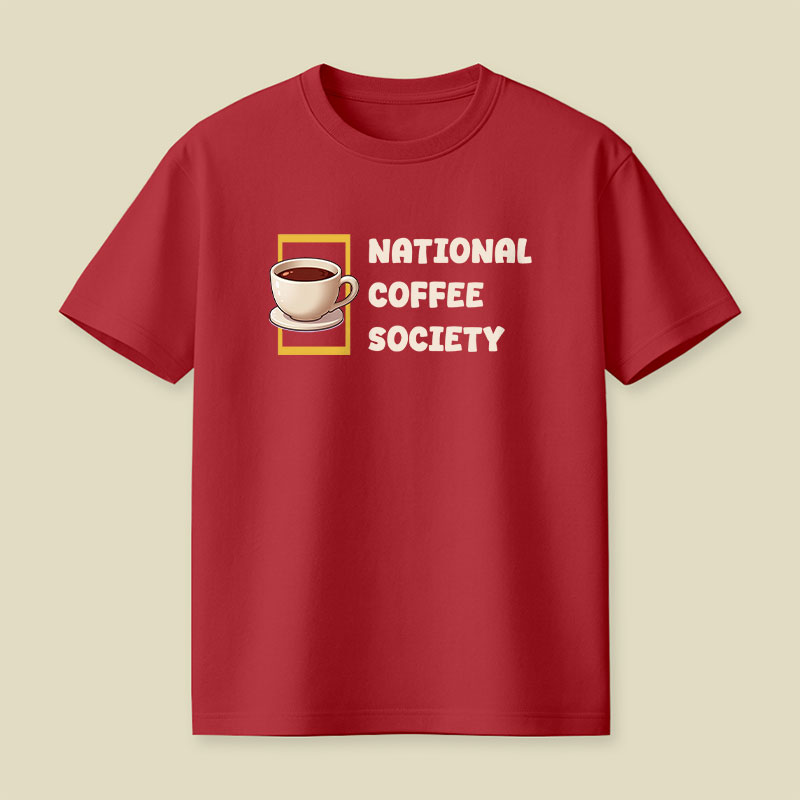 National Coffee Society Playful T-Shirt