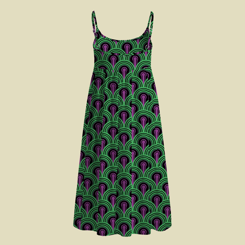 Shining Camisole Midi Dress