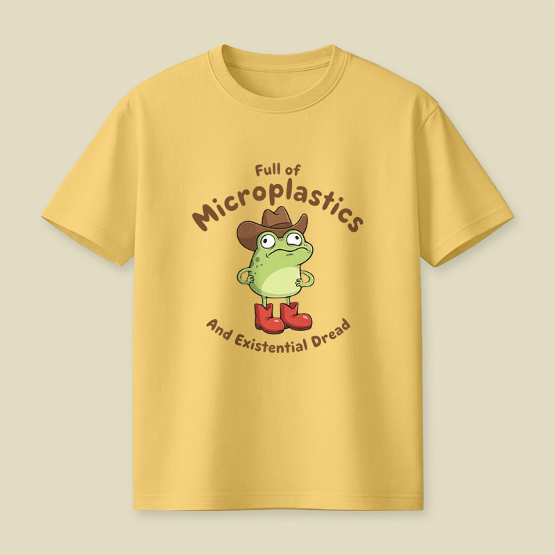 Full Of Microplastics And Existential Dread Playful T-Shirt