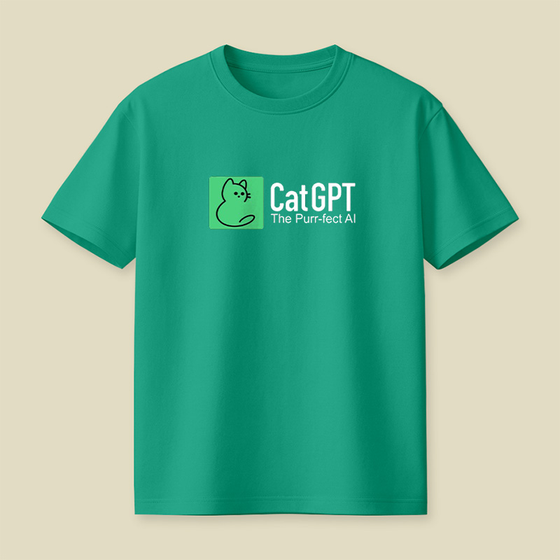 Catgpt The Purr-Fect Ai Playful T-Shirt