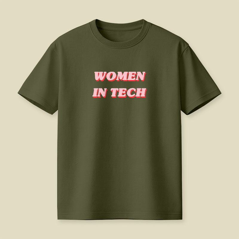 Women in Tech Playful T-Shirt
