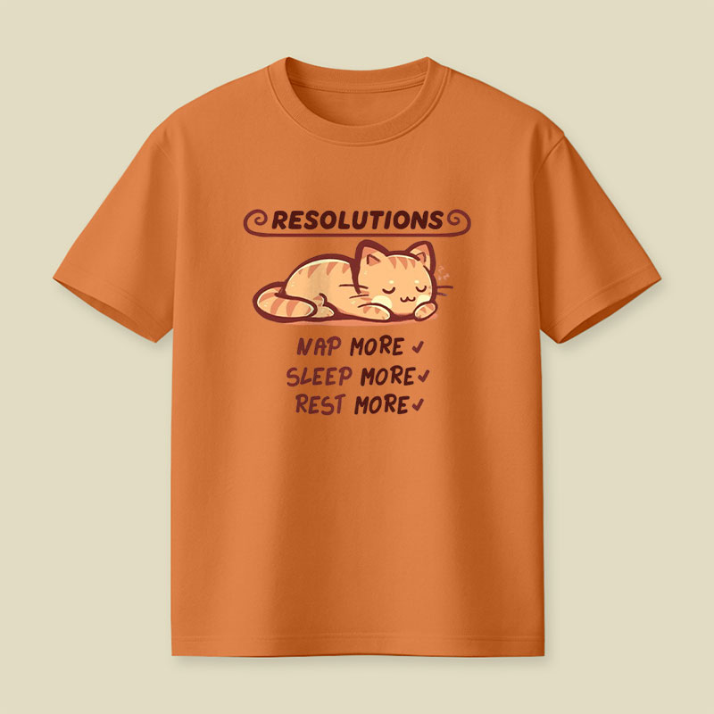 Resolution to Sleep Playful T-Shirt