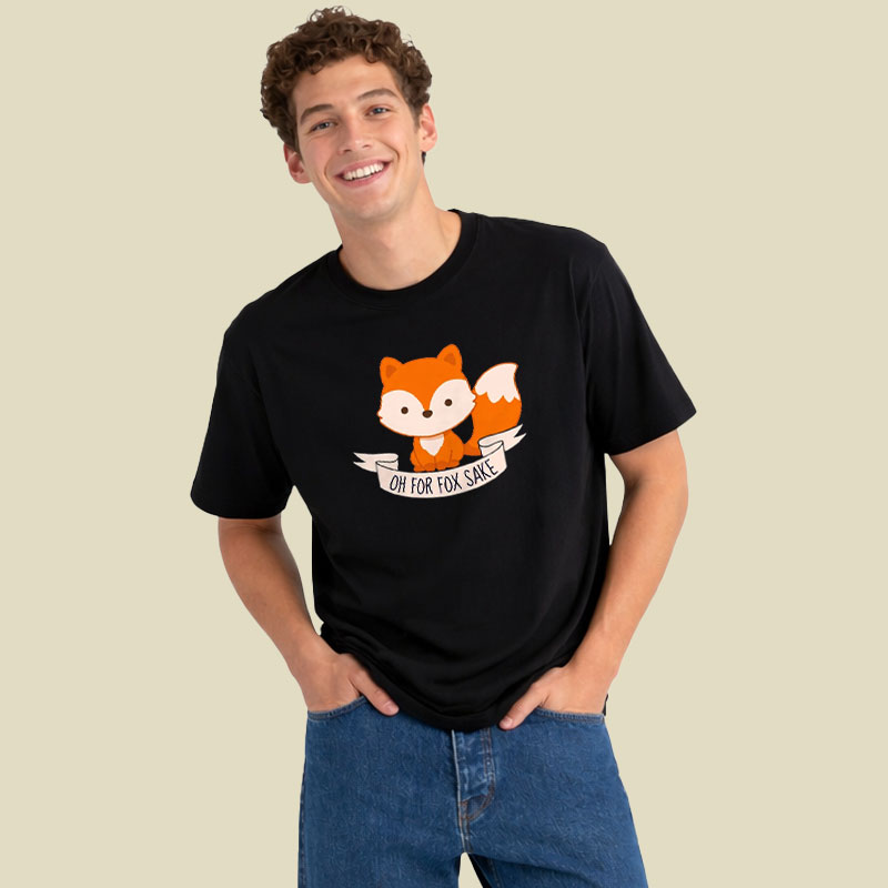Oh For Fox Sake Playful T-Shirt