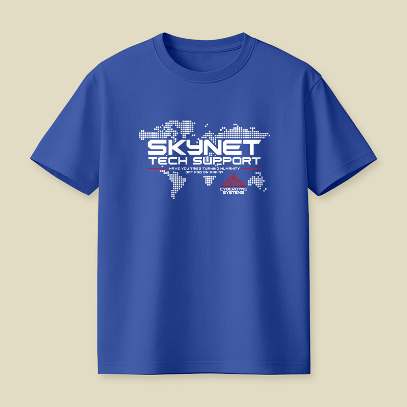 Skynet Tech Support Playful T-Shirt