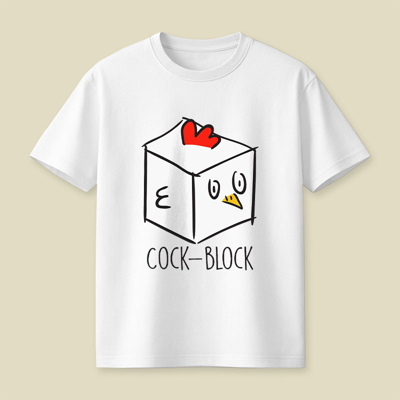 Cock-Block Playful T-Shirt