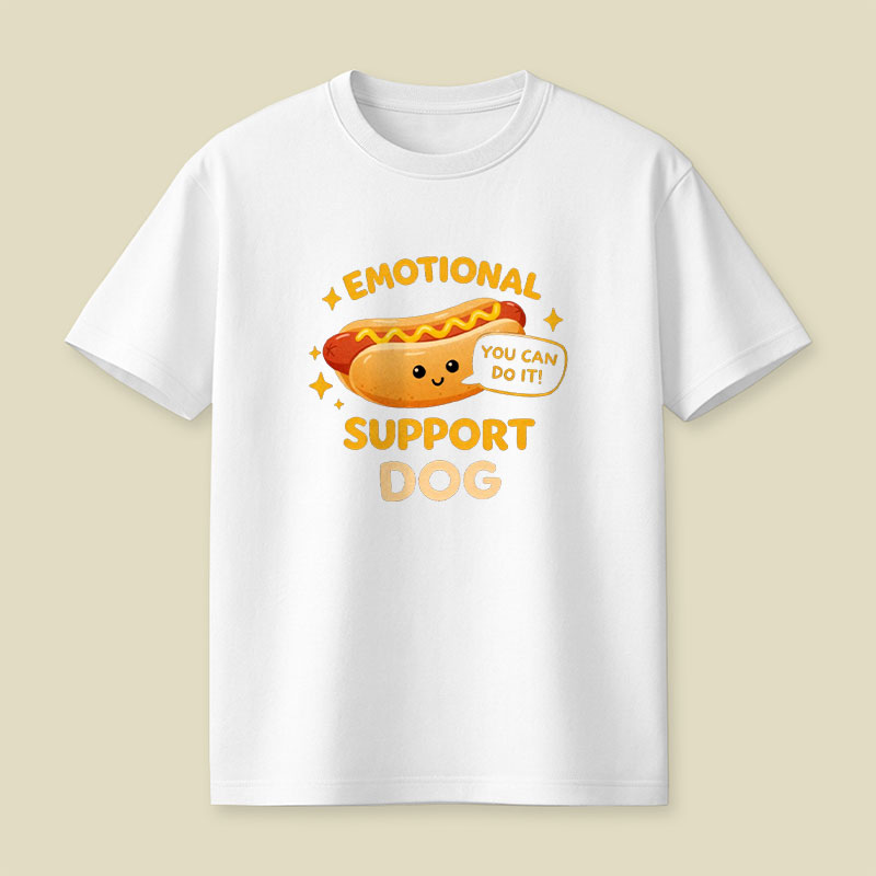 Emotional Support Dog Playful T-Shirt