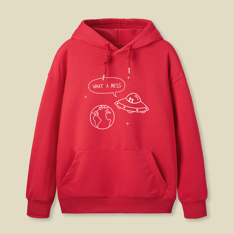 What A Mess Geek Hoodie