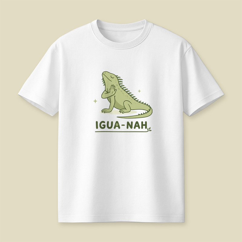 Igua-Nah Iguana Playful T-Shirt