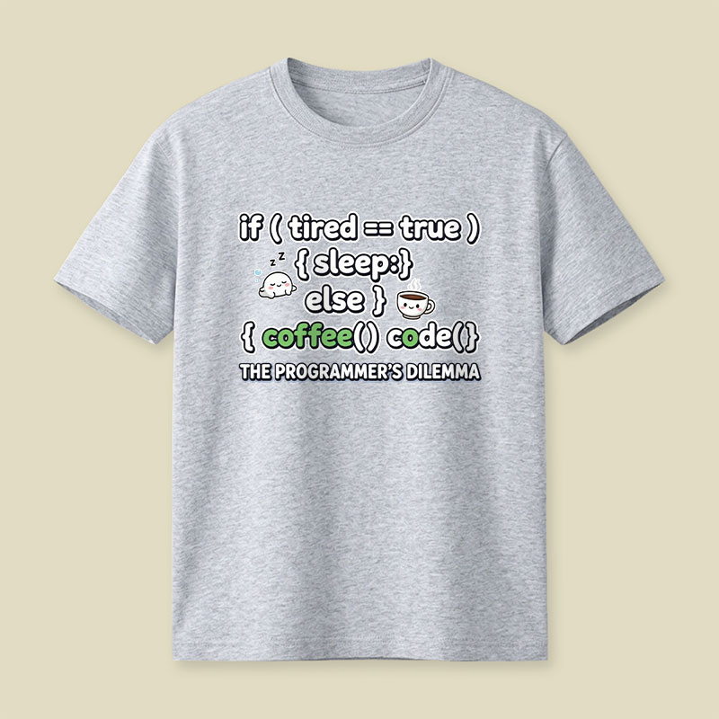 Coffee Code Playful T-Shirt