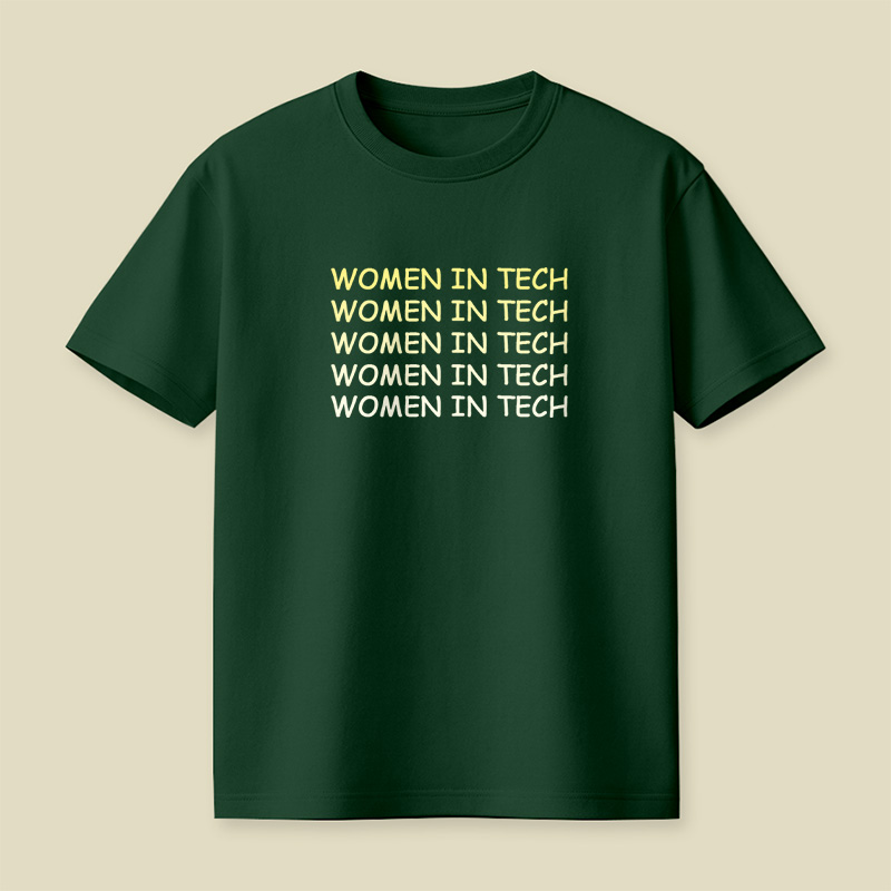Women In Tech Playful T-Shirt