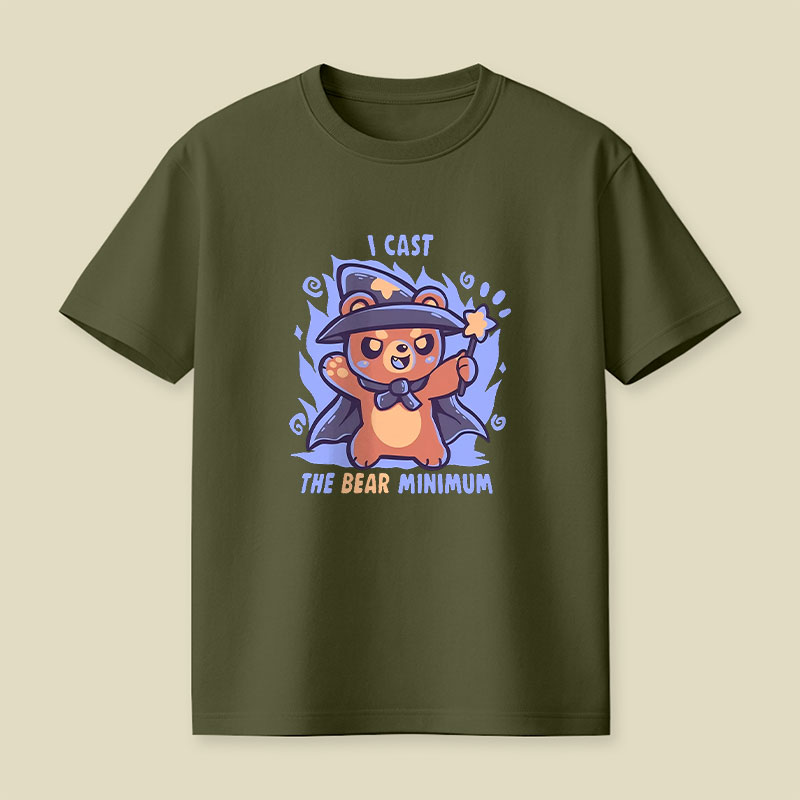 The Bear Minimum Spell Playful T-Shirt