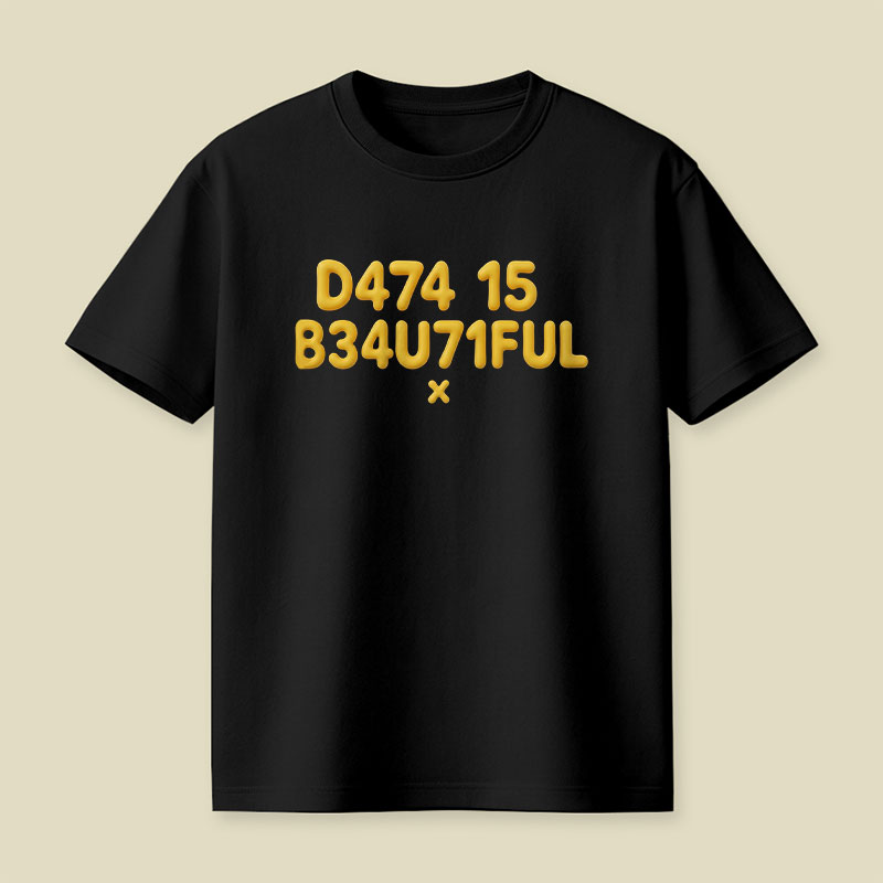 Data is Beautiful Playful T-Shirt