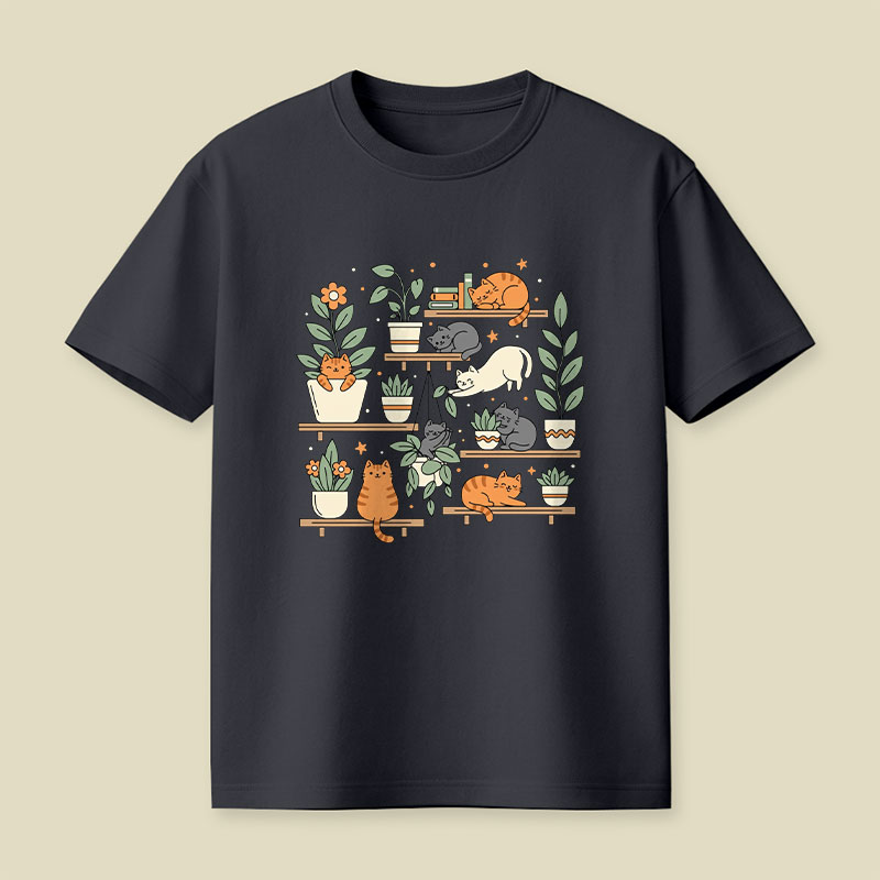 Kitten Garden Playful T-Shirt