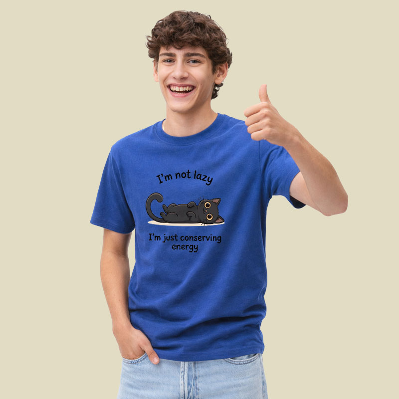 Conserving Energy Playful T-Shirt