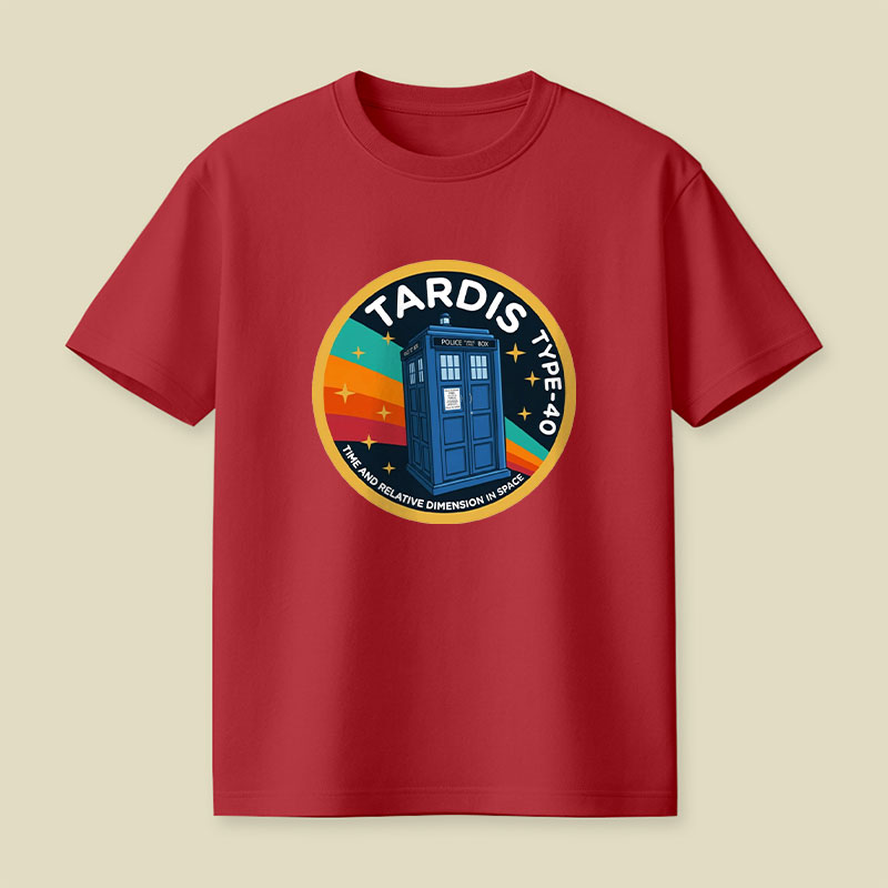 TARDIS type 40 Playful T-Shirt