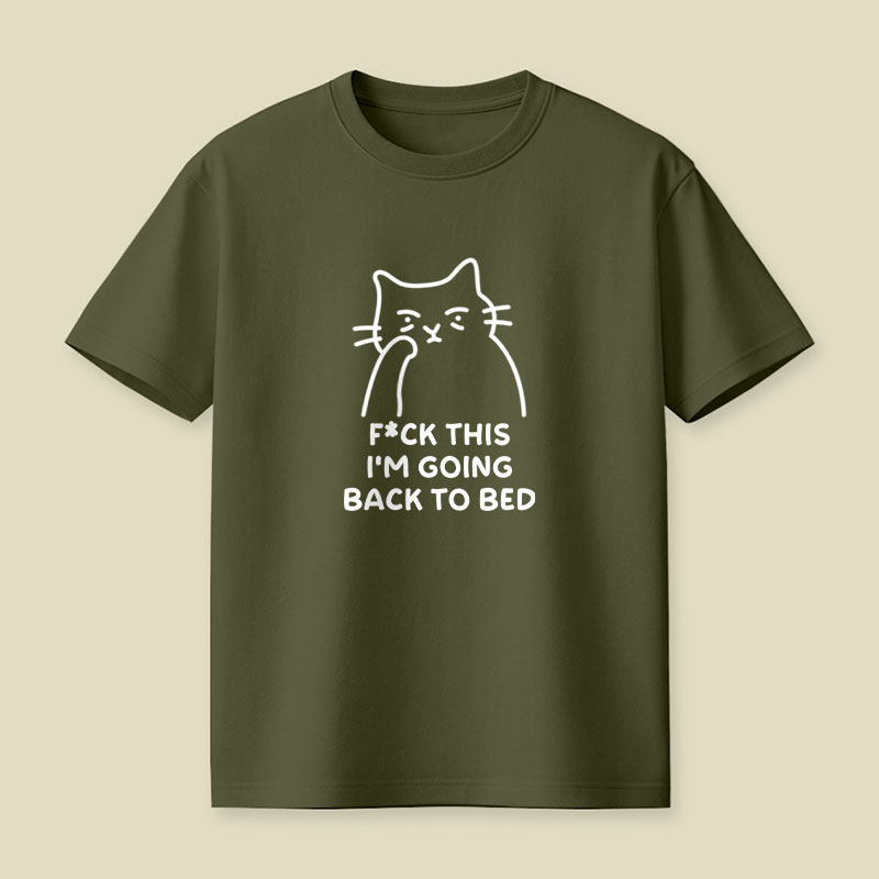 Im Going Back to Bed Playful T-Shirt