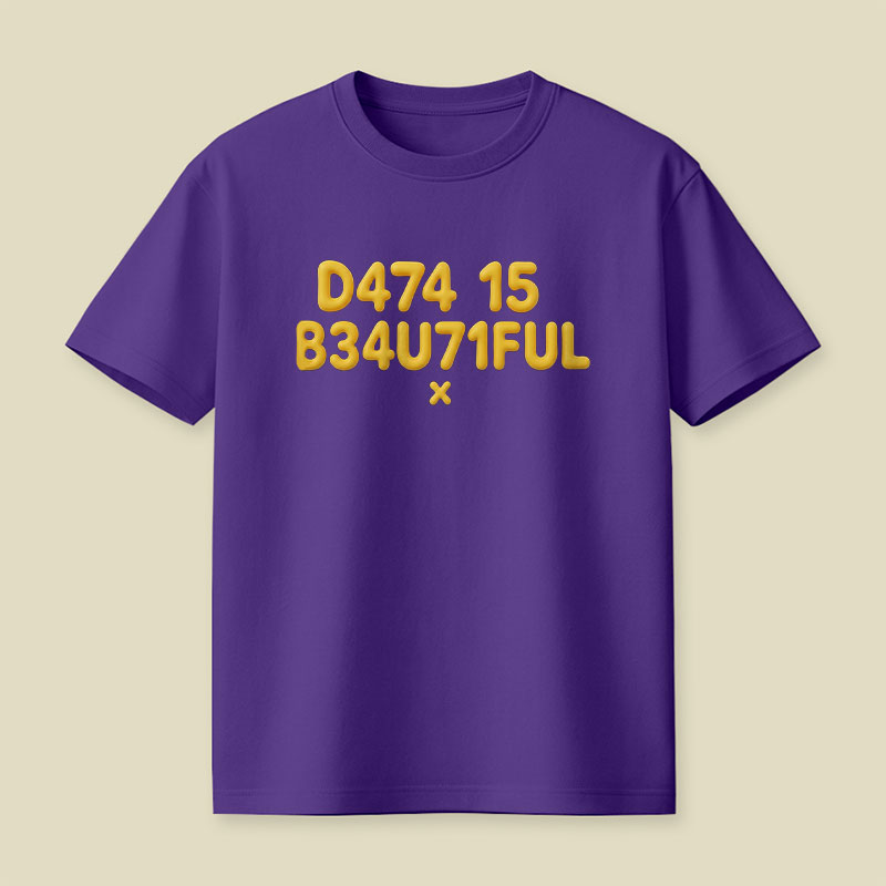 Data is Beautiful Playful T-Shirt