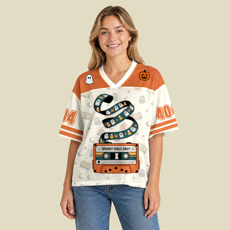 Spooky Vibes Playful Mesh Jersey
