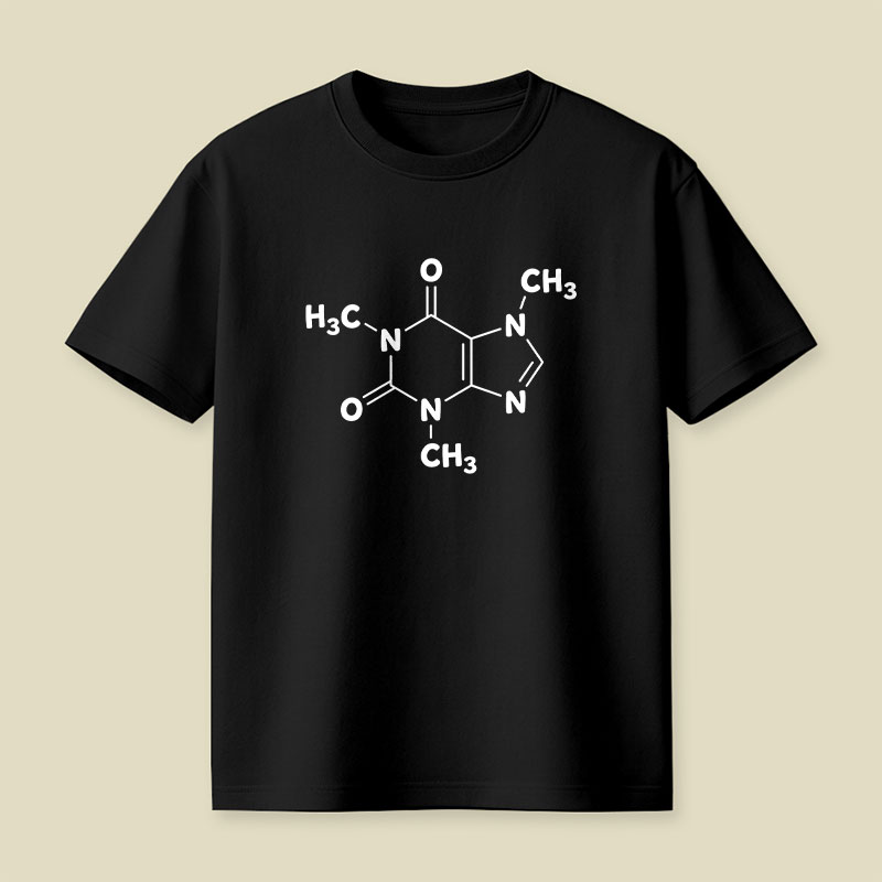 Caffeine Molecular Playful T-Shirt