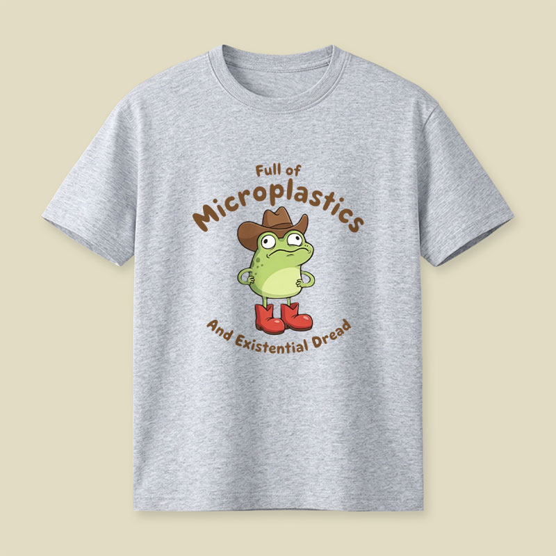 Full Of Microplastics And Existential Dread Playful T-Shirt