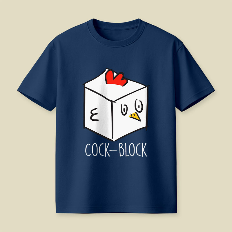 Cock-Block Playful T-Shirt