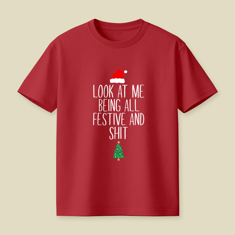 Silly Festive Attitude Playful T-Shirt