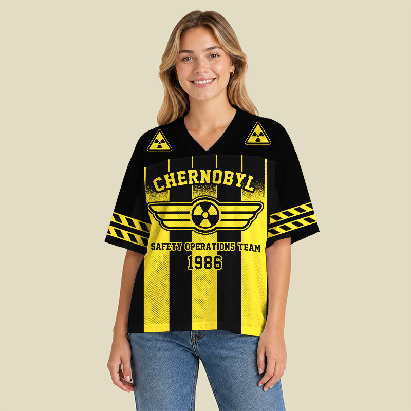 Chernobyl 1986 Safety Operations Team Playful Mesh Jersey