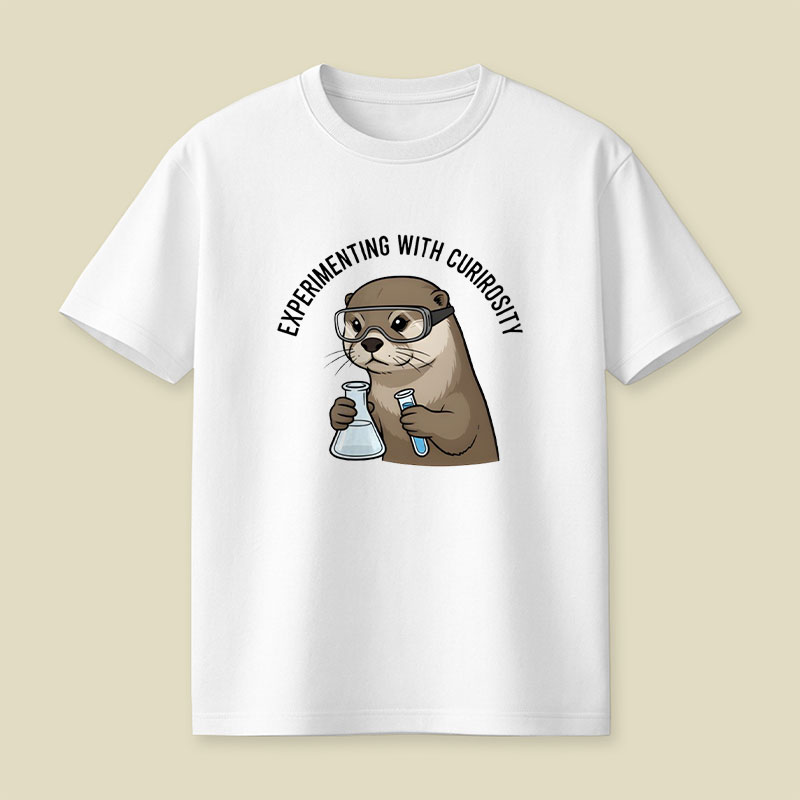 Experimenting With Curiosity Playful T-Shirt