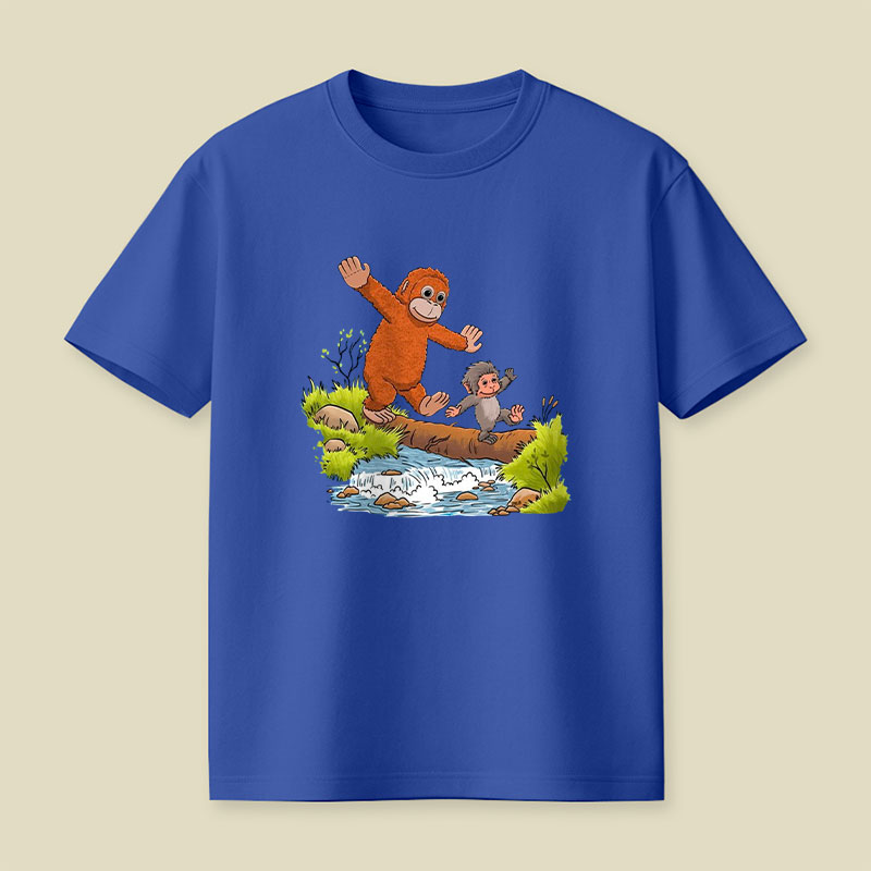 Punch Monkey play Playful T-Shirt