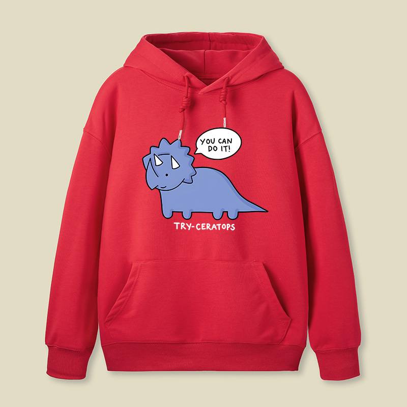 Try-ceratops Geek Hoodie