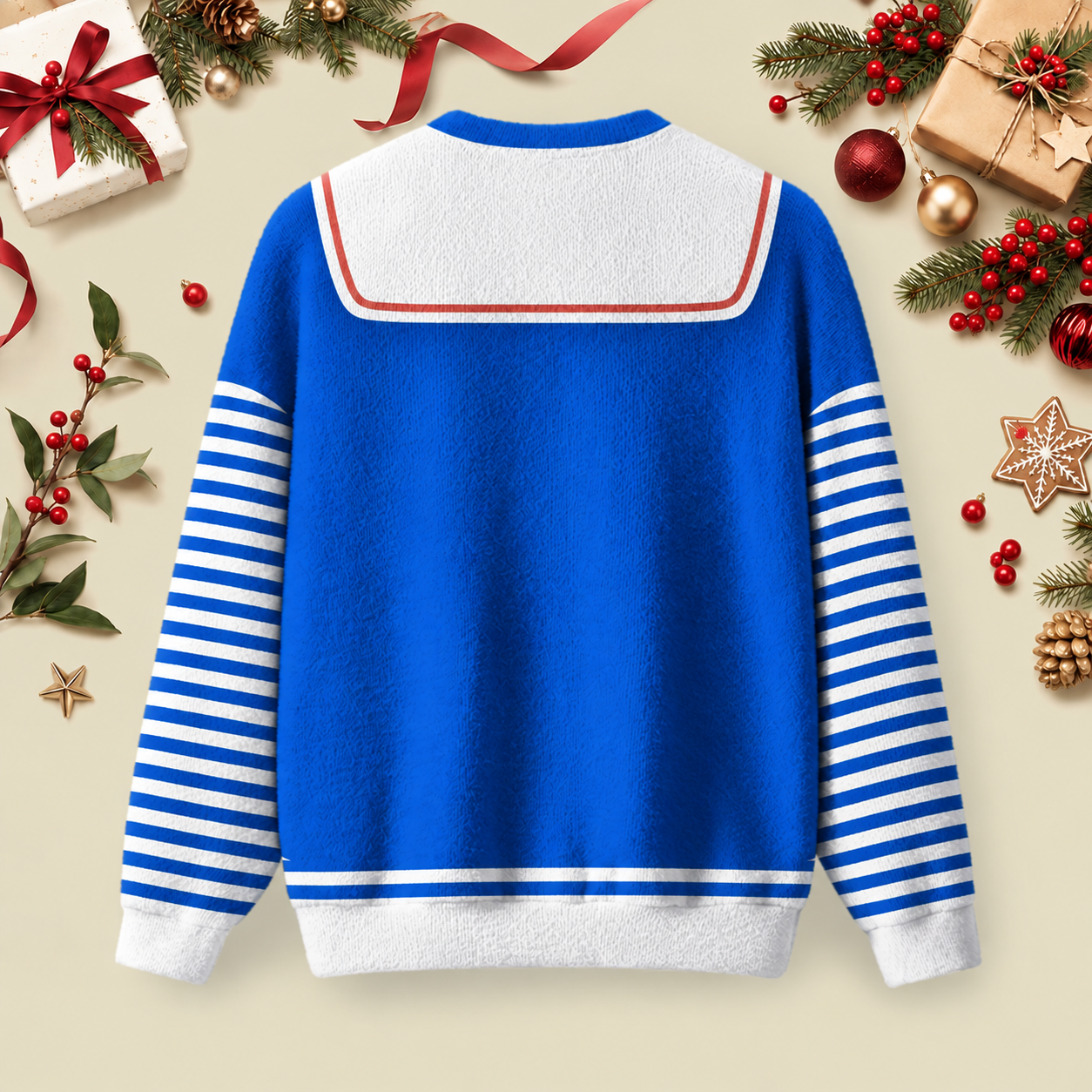 Robin Buckley‘s Ugly Christmas Fluffy Sweatershirt
