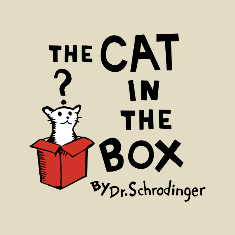 The Cat in the Box Playful T-Shirt
