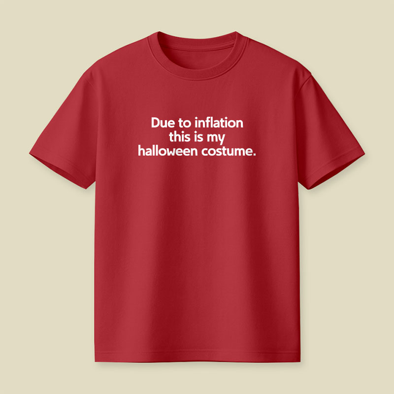 This Is My Halloween Costume Funny Playful T-Shirt