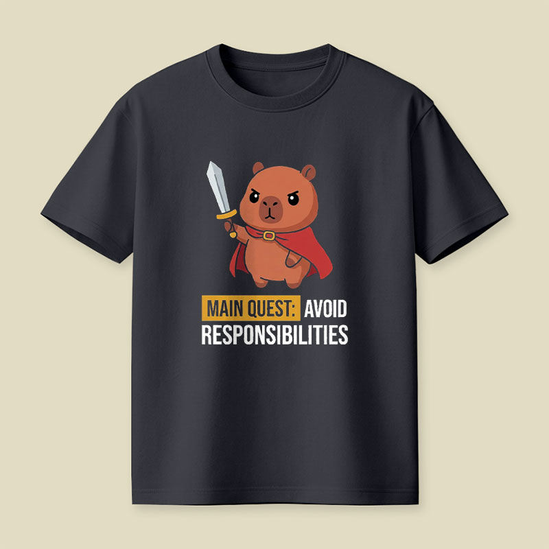 Avoid Responsibilities Playful T-Shirt