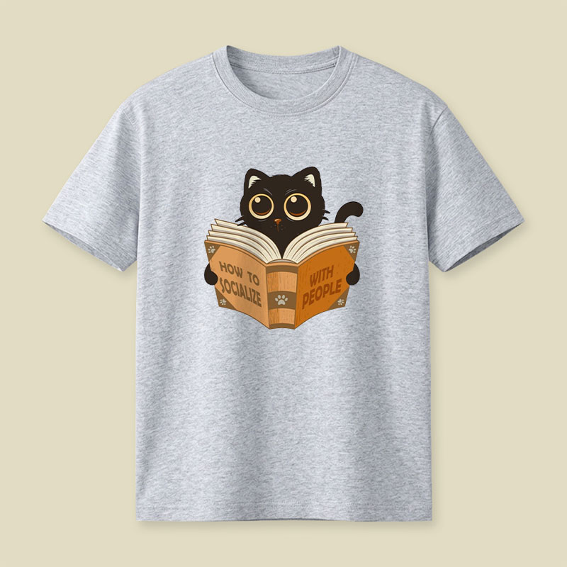 How To Socialize With People Playful T-Shirt