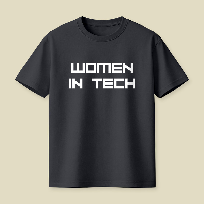 Women In Tech Female Coding Web Dev Coder Girl Playful T-Shirt