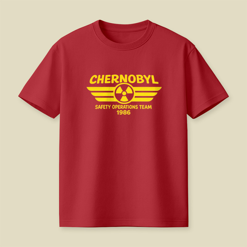 Chernobyl 1986 Safety Operations Team Playful T-Shirt