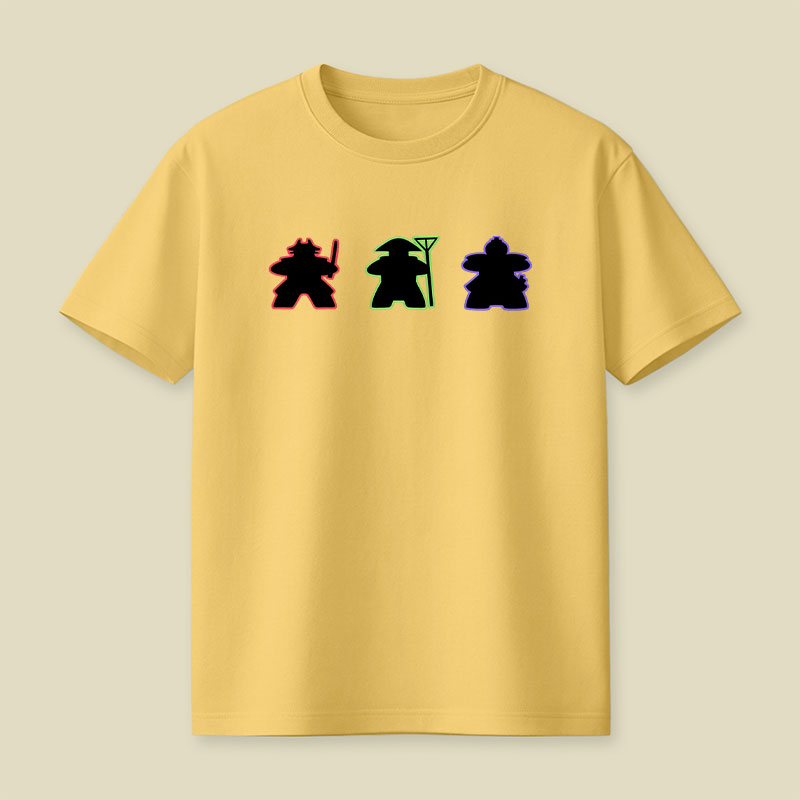 Meeples Game Playful T-Shirt