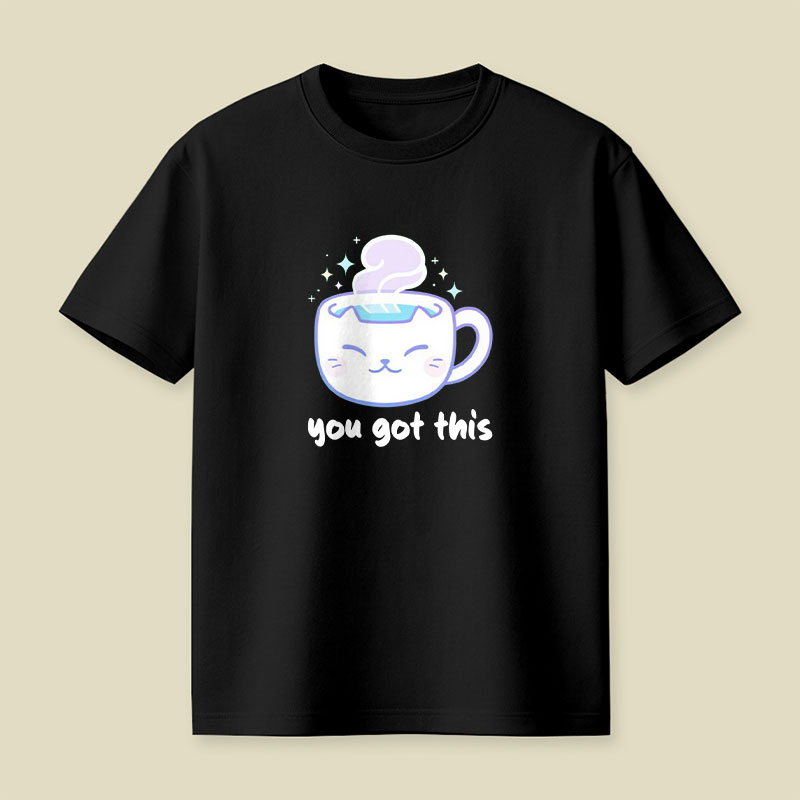 Motivational Kittea Playful T-Shirt
