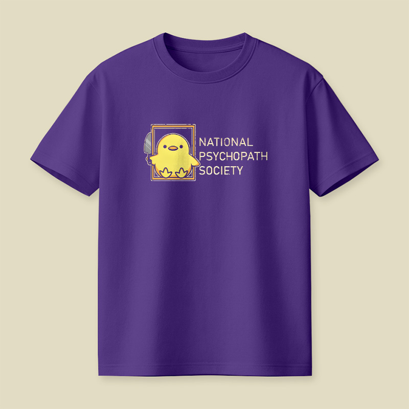 Duck Psychopath Society Playful T-Shirt